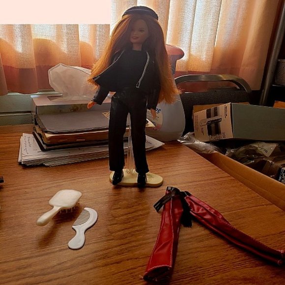 Rare  Retired  19/99 Biker Midge Barbie - Picture 1 of 2